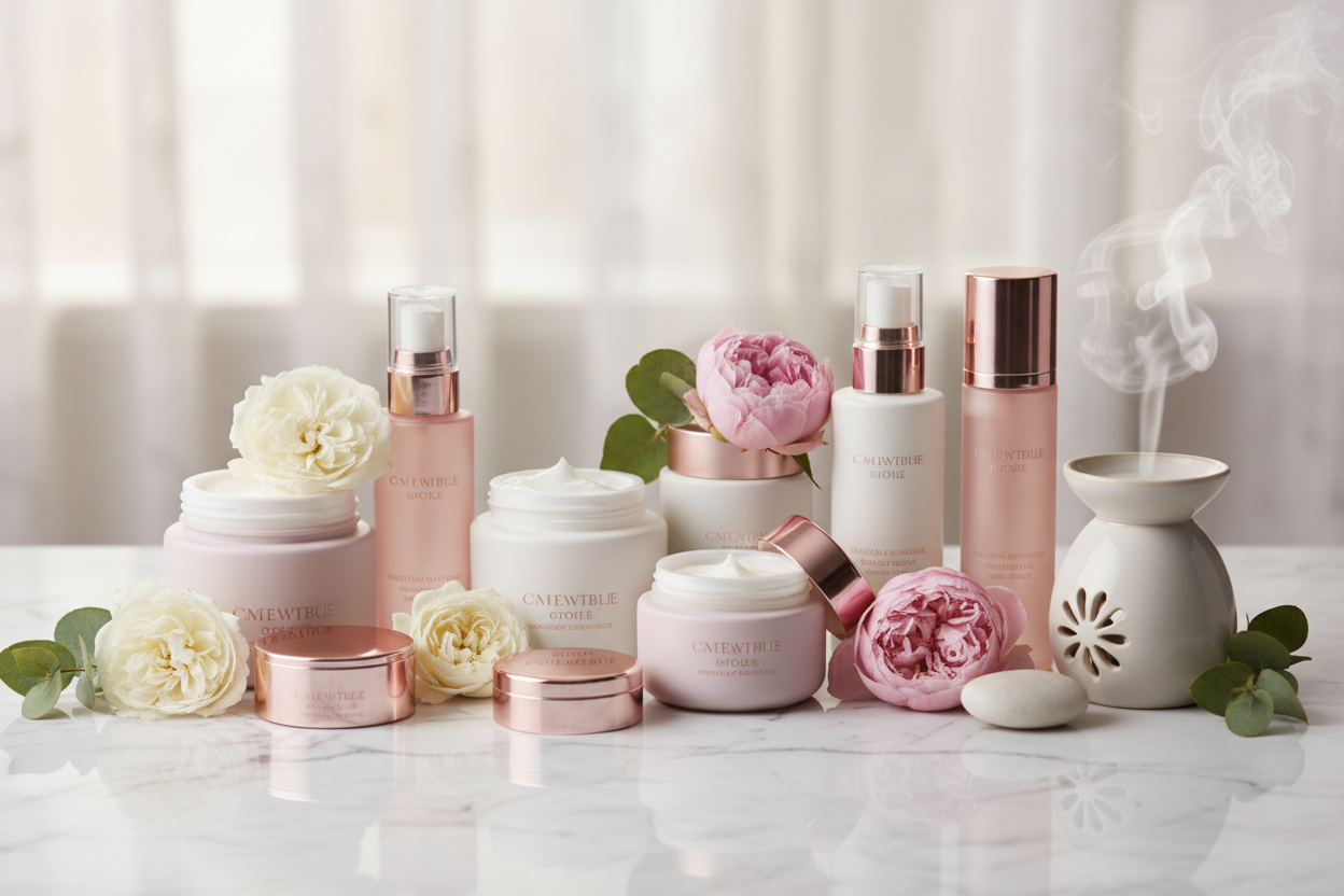 create me a health & beauty collection pic in good looking