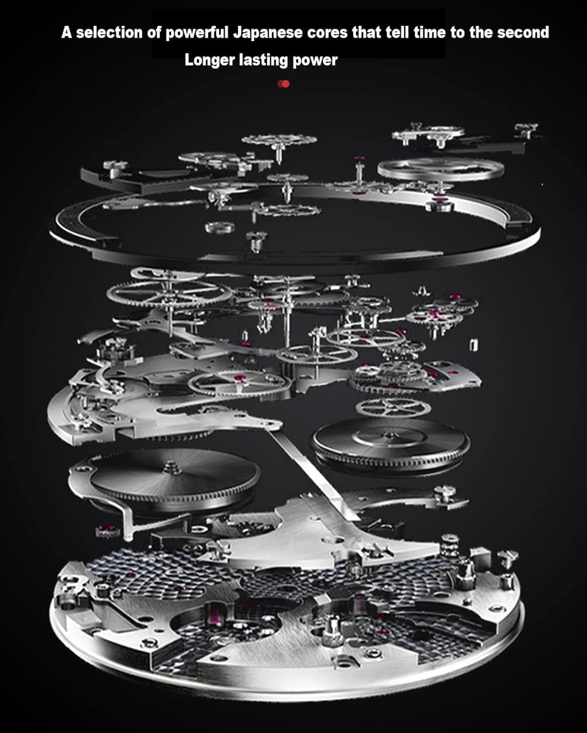 Men's Creative 3D Car Wheel Rotating Wrist Watch